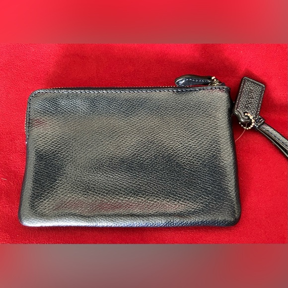 Coach Leather Wristlet in Blue - Picture 2 of 6